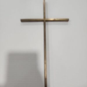 Elegant BRASS Cross Wall Decor